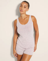 Soma / Cozyluxe Pajama Tank PORCELAIN/ELDERBERRY CD