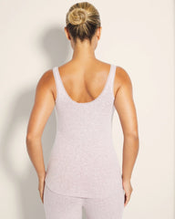 Soma / Cozyluxe Pajama Tank PORCELAIN/ELDERBERRY CD