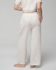 Soma / Pajama Pants DBL CLOTH BW STRIPE
