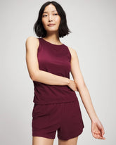 Soma / Ruched Pajama Tank VELVET PLUM