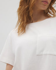 Soma / Short-Sleeve Pocket Pajama Tee OPTIC WHITE