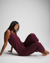 Soma / Henley Jumpsuit VELVET PLUM