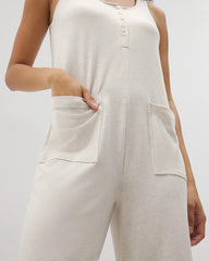 Soma / Henley Jumpsuit HEATHER CRYSTAL