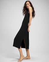 Soma / Long Tank Sleepshirt BLACK