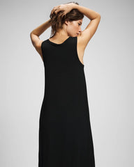 Soma / Long Tank Sleepshirt BLACK