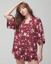 Soma / Pajama Cardi BUDDING ROMANCE VERMILL