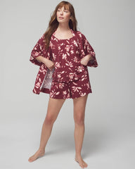 Soma / Pajama Cardi BUDDING ROMANCE VERMILL
