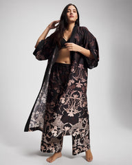 Soma / Long Robe SAVANNA DAMASK BDR