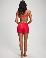Soma / Lace Trim Pajama Short HEARTS DESIRE