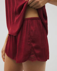 Soma / Lace Trim Pajama Short FIRST KISS