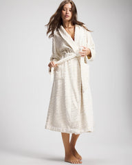Soma / Textured Plush Long Robe CHAMPAGNE DREAMS