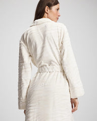 Soma / Textured Plush Long Robe CHAMPAGNE DREAMS