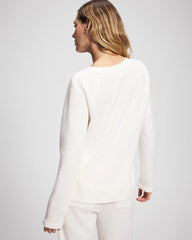 Soma / Essential Terry V-Neck Sweatshirt SHEA