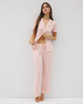 Soma / Printed Pajama Pants SUNNY STRIPES CHAMPAGNE