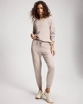 Soma / Essential Terry Jogger HEATHER MINK
