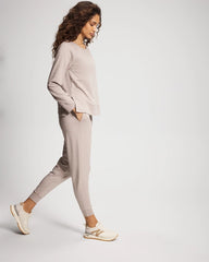 Soma / Essential Terry Jogger HEATHER MINK