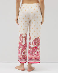 Soma / Cropped Pajama Pants KASHMIR PAISLEY PLCD CH