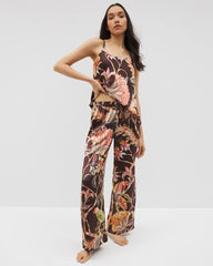 Soma / Piped Pajama Pant PARROT-DISO PLUME G FR