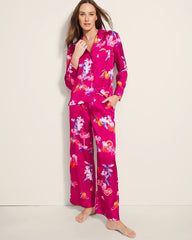 Soma / Piped Pajama Pant ORANGE YOU GLAD PINK COSM