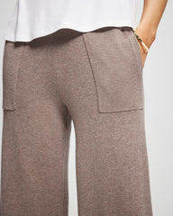 Soma / Premier Knit Sweater Wide Leg Pant HEATHER FAWN