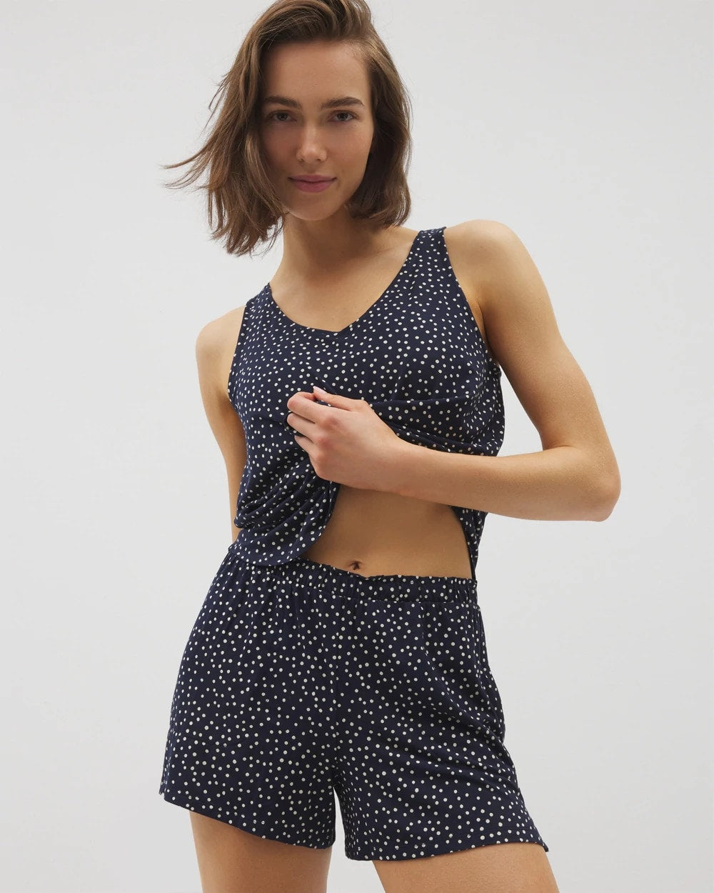 Soma / Pajama Shorts DOT OBSESSED NAVY