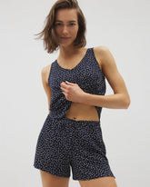 Soma / Pajama Shorts DOT OBSESSED NAVY