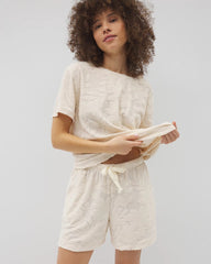 Soma / Jacquard Terry 5 Inch Short PARCHMENT