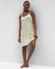 Soma / Cool Nights Chemise CHILL STRIPE CHAMPAGNE
