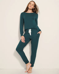 Soma / Banded Ankle Pajama Pant DEEP TEAL