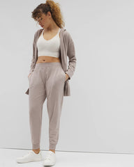 Soma / Essential Terry Jogger HEATHER MINK