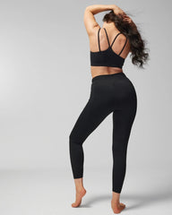 Soma / High-Waist Pocket Leggings BLACK