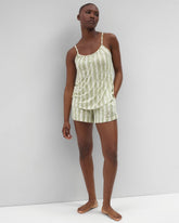 Soma / Cool Nights Pajama Cami CHILL STRIPE CHAMPAGNE