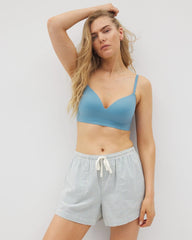 Soma / Printed Pajama Short BLUE HEAVEN STRIPE