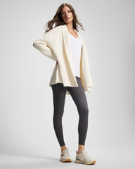 Soma / Textured Cardigan Sweater IVORY