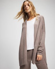 Soma / Premier Knit Sweater Wrap HEATHER FAWN