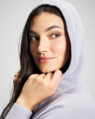 Soma / Cotton Sweater Hoodie MOONSTONE