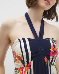 Soma / Retreat Maxi Bra Dress LE TIGRE FLORA BDR PARCH