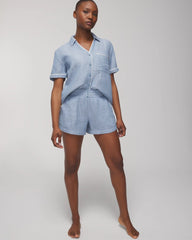Soma / Pajama Shorts CROSSDYE VINTAGE INDIGO