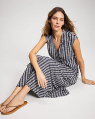 Soma / Serenity Maxi Bra Dress BELLE STRIPE NAVY