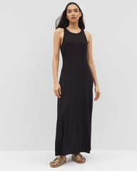 Soma / High-Neck Lounge Dress BLACK