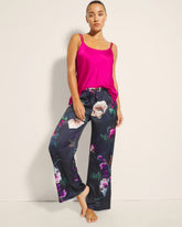 Soma / Printed Pajama Pants FLEUR EVER DRAMA NAVY