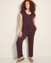 Soma / Wide-Leg Jumpsuit PINOT NOIR