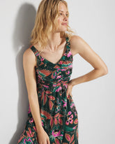 Soma / Midi Bra Dress PARROT-ISE LUSH EMERALD