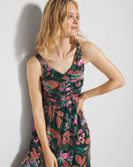 Soma / Midi Bra Dress PARROT-ISE LUSH EMERALD