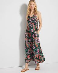 Soma / Midi Bra Dress PARROT-ISE LUSH EMERALD