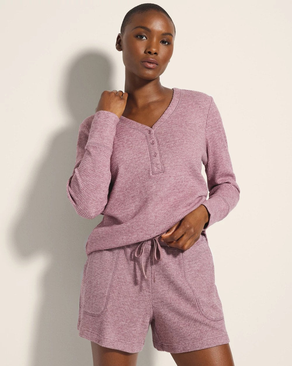 Soma / Pajama Short HEATHER PINOT