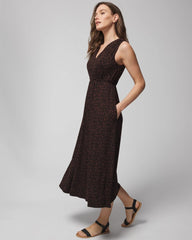 Soma / Tie Back Midi Dress FLEETING FORMS DOLCE VIDA