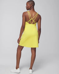 Soma / 24/7 Strappy Back Sport Dress LIMELIGHT