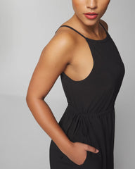 Soma / Relaxed Travel Bra Dress BLACK