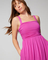 Soma / Rouched Short Bra Dress WILD BERRY
